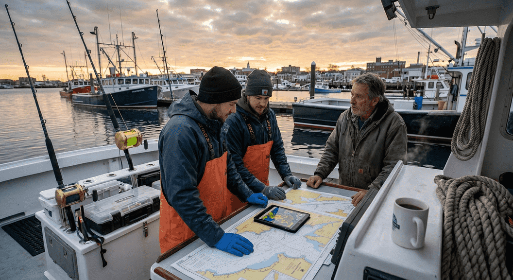 Bluefin tuna fishing trip in Gloucester, Massachusetts